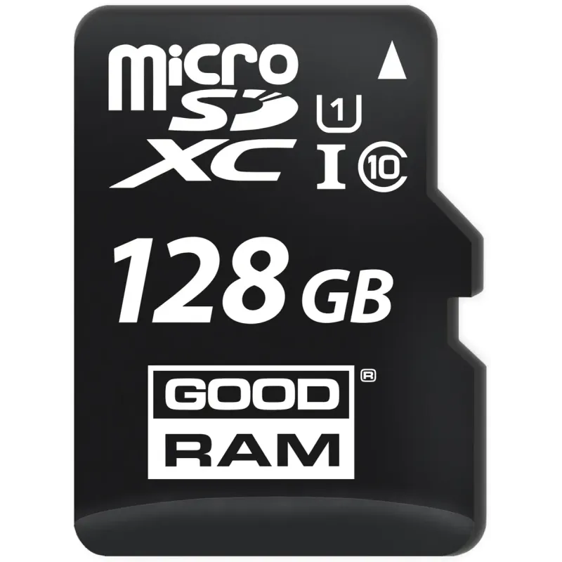 Карта пам'яті GOODRAM 128 GB microSDXC class 10 UHS-I + SD Adapter M1AA-1280R12