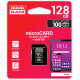 Карта пам'яті GOODRAM 128 GB microSDXC class 10 UHS-I + SD Adapter M1AA-1280R12