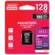 Карта пам'яті GOODRAM 128 GB microSDXC class 10 UHS-I + SD Adapter M1AA-1280R12
