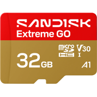 Карта пам'яті SanDisk Extreme GO A1 32Gb class 10 V30 (R100MB/s, W60MB/s) (SDSQXGN-032G-GN6MN)