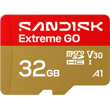 Карта пам'яті SanDisk Extreme GO A1 32Gb class 10 V30 (R100MB/s, W60MB/s) (SDSQXGN-032G-GN6MN)