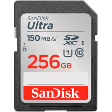 Карта пам'яті SanDisk 256 GB SDXC UHS-I Ultra (SDSDUNC-256G-GN6IN)