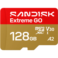 Карта пам'яті SANDISK Extreme GO SDXC 128GB UHS-I V30 A2 (SDSQXGN-128G-GN6MN)