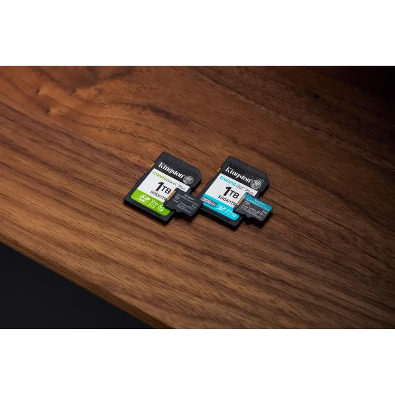 Карта памяти Kingston 128 GB microSDXC Canvas Select Plus Gen3 + SD-Adapter SDCS3/128GB