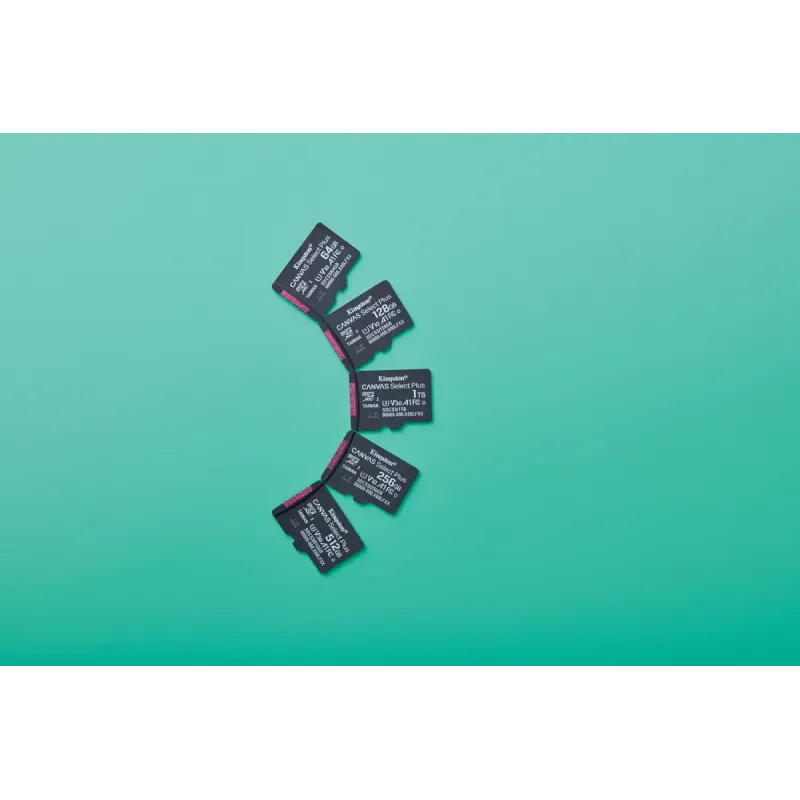 Карта памяти Kingston 128 GB microSDXC Canvas Select Plus Gen3 + SD-Adapter SDCS3/128GB