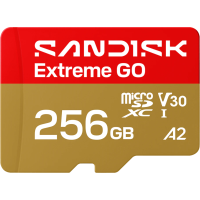Карта пам'яті SanDisk Extreme GO UHS-I U3 V30 A2 Micro SDXC 256GB (SDSQXGN-256G-GN6MN)