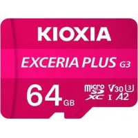 Карта памяти Kioxia 64 GB SDXC Exceria Plus G3 (LMPL3M064GG2)