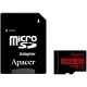 Карта пам'яті Apacer 128GB MicroSDHC UHS-I Class 10 + SD adapter (AP128GMCSX10UB-R)