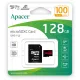 Карта пам'яті Apacer 128GB MicroSDHC UHS-I Class 10 + SD adapter (AP128GMCSX10UB-R)
