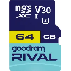 Карта пам'яті GOODRAM 64 GB microSDXC Rival (GGSM3AA-0640R12)