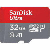 Карта памяти SanDisk 32 GB microSDHC UHS-I Ultra A1 SDSQUA4-032G-GN6MN