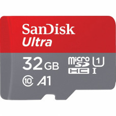 Карта пам'яті SanDisk 32 GB microSDHC UHS-I Ultra A1 SDSQUA4-032G-GN6MN