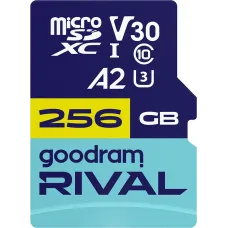 Карта пам'яті GOODRAM 256 GB microSDXC Rival (GGSM2AA-2560R12)