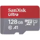 Карта пам'яті SanDisk 128 GB microSDXC UHS-I U1 A1 Class 10 Ultra (SDSQUAB-128G-GN6IA)
