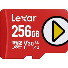 Lexar 256 GB microSDXC Play UHS-I U3 V30 A2 Class 10 (LMSPLAY256G-BNSNG)
