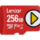 Lexar 256 GB microSDXC Play UHS-I U3 V30 A2 Class 10 (LMSPLAY256G-BNSNG)
