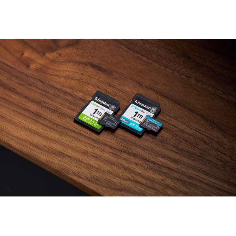 Карта пам'яті Kingston 64 GB microSDXC Canvas Select Plus Gen3 A1 + SD-Adapter SDCS3/64GB