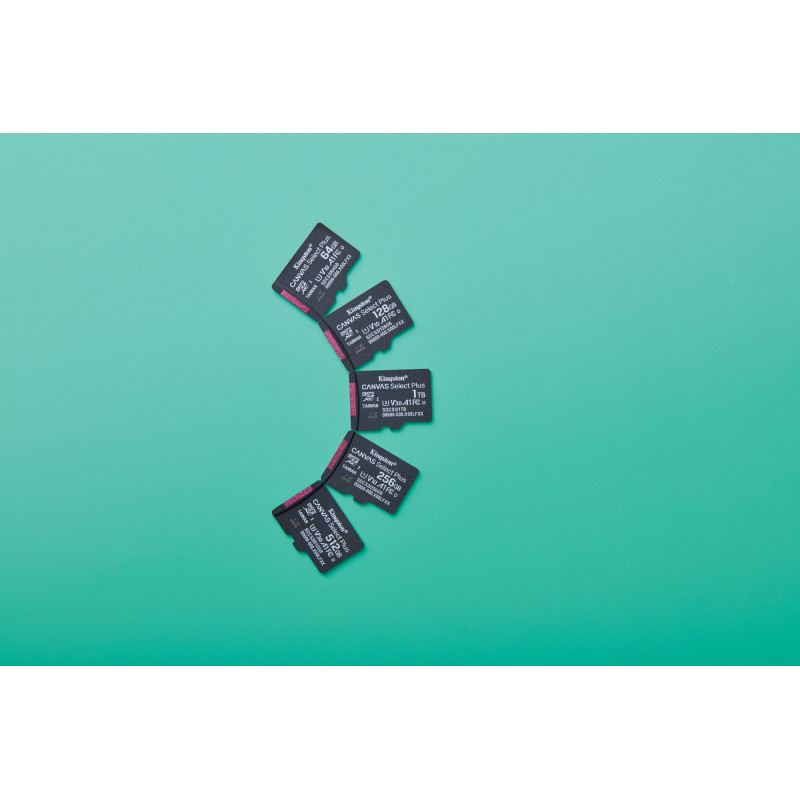 Карта пам'яті Kingston 64 GB microSDXC Canvas Select Plus Gen3 A1 + SD-Adapter SDCS3/64GB