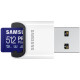Карта памяти Samsung 512 GB microSDXC UHS-I U3 V30 A2 PRO Plus 2023 + Reader (MB-MD512SB)