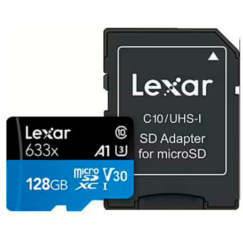 Карта памяти LEXAR LMSBLPL128G-BNANG