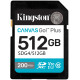 Карта памяти Kingston 512 GB SDXC Canvas Go! Plus UHS-I U3 V30 Class 10 (SDG4/512GB)