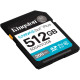 Карта памяти Kingston 512 GB SDXC Canvas Go! Plus UHS-I U3 V30 Class 10 (SDG4/512GB)
