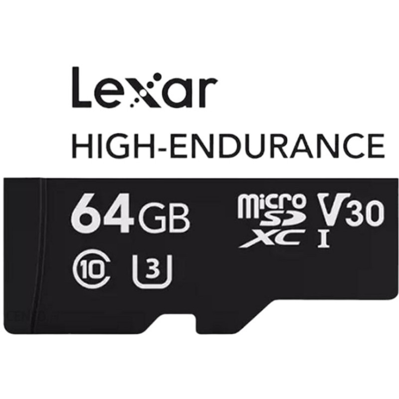 Карта памяти Lexar 64 GB microSDXC High-Endurance (LMSHGED064G-BCNNG)