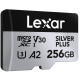 Карта памяти Lexar 256 GB microSDXC Professional Silver Plus UHS-I U3 V30 A2 Class 10 (LMSSIPL256G-BNANG)
