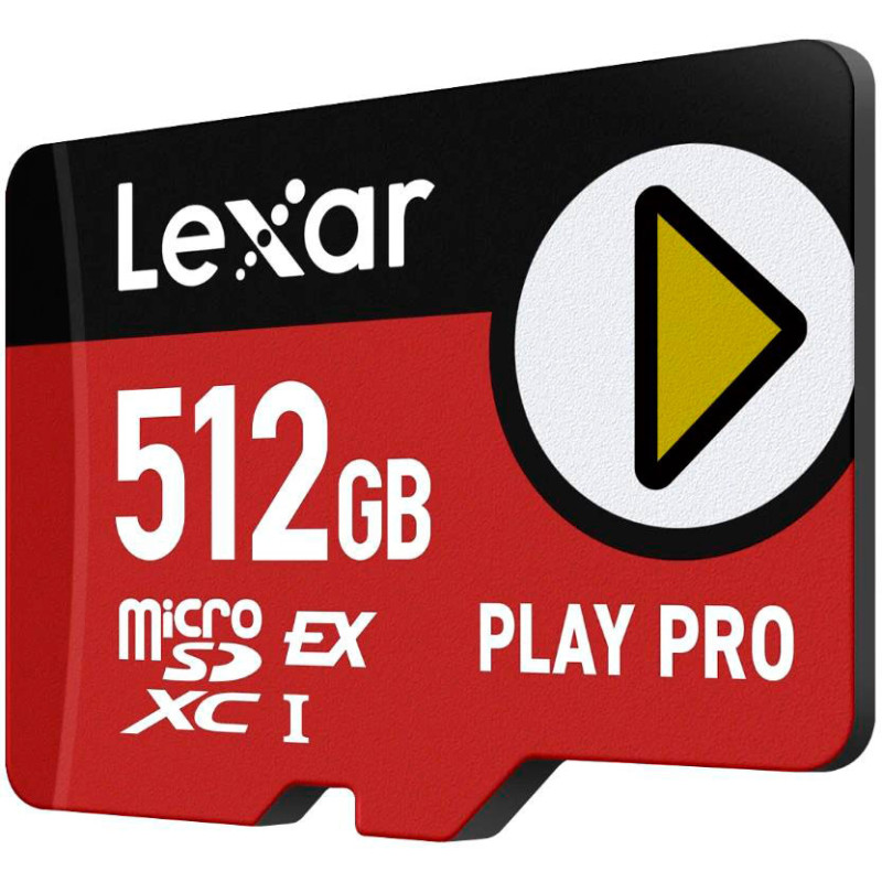 Карта памяти Lexar 512 GB microSDXC PLAY PRO Express (LMSXPS0512G-BNNNG)