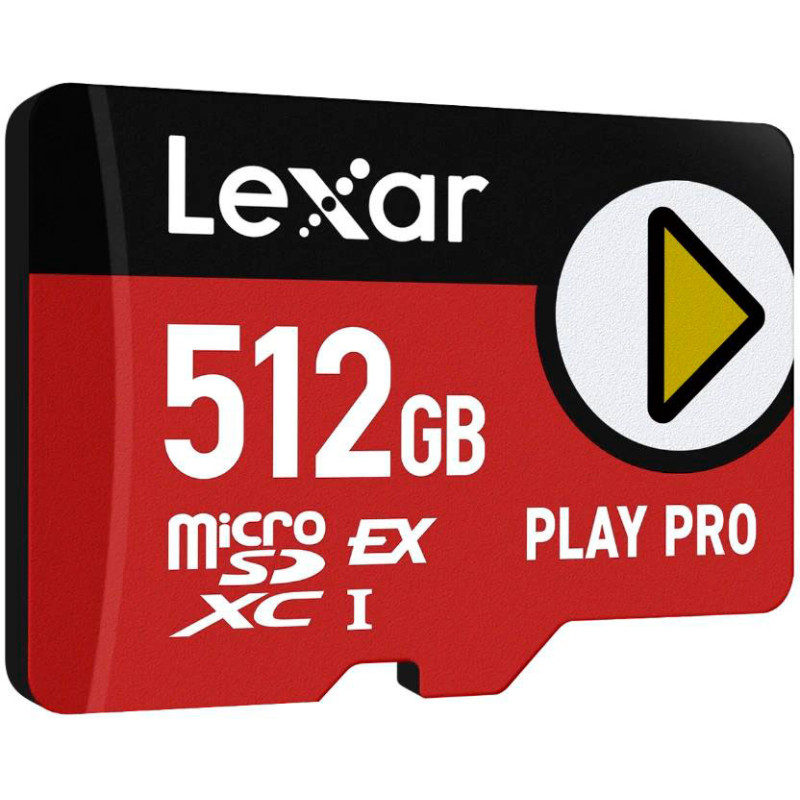 Карта памяти Lexar 512 GB microSDXC PLAY PRO Express (LMSXPS0512G-BNNNG)