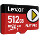 Карта памяти Lexar 512 GB microSDXC PLAY PRO Express (LMSXPS0512G-BNNNG)