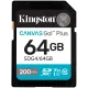 Карта памяти Kingston 64 GB SDXC Canvas Go! Plus UHS-I U3 V30 Class 10 (SDG4/64GB)