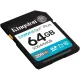 Карта памяти Kingston 64 GB SDXC Canvas Go! Plus UHS-I U3 V30 Class 10 (SDG4/64GB)