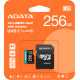 Карта памяти ADATA 256 GB microSDXC UHS-I U3 Premier Pro + SD-adapter (AUSDX256GUI3V30SA2-RA1)