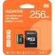 Карта памяти ADATA 256 GB microSDXC UHS-I U3 Premier Pro + SD-adapter (AUSDX256GUI3V30SA2-RA1)