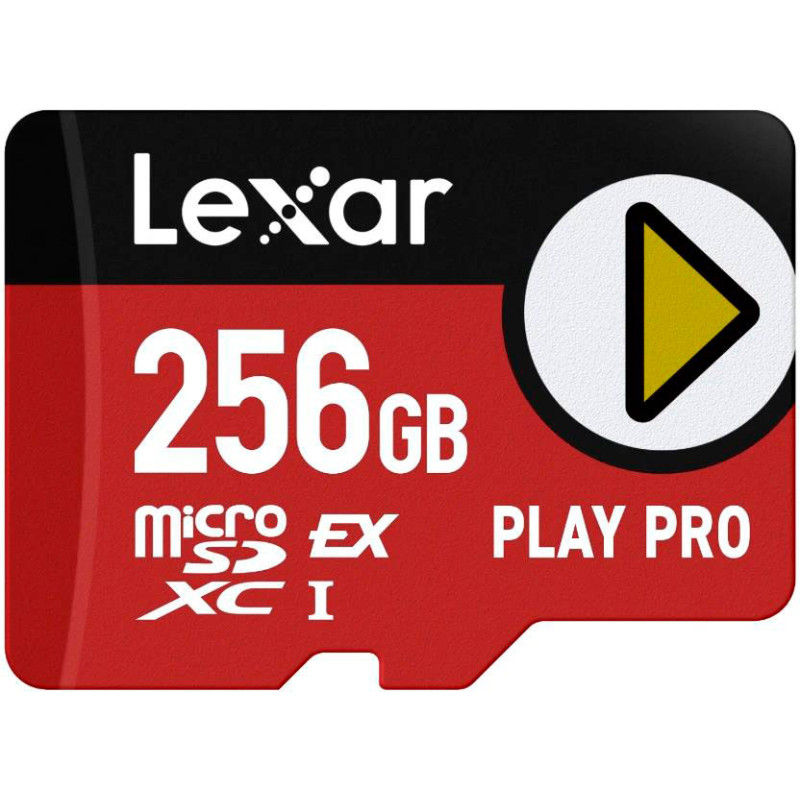 Карта памяти Lexar 256 GB microSDXC PLAY PRO Express (LMSXPS0256G-BNNNG)