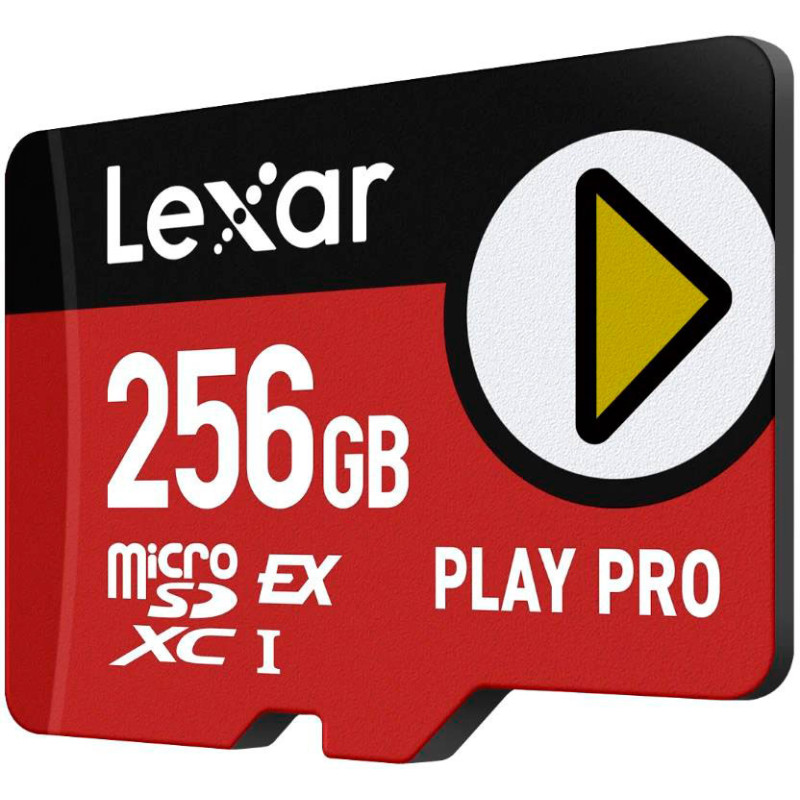 Карта памяти Lexar 256 GB microSDXC PLAY PRO Express (LMSXPS0256G-BNNNG)