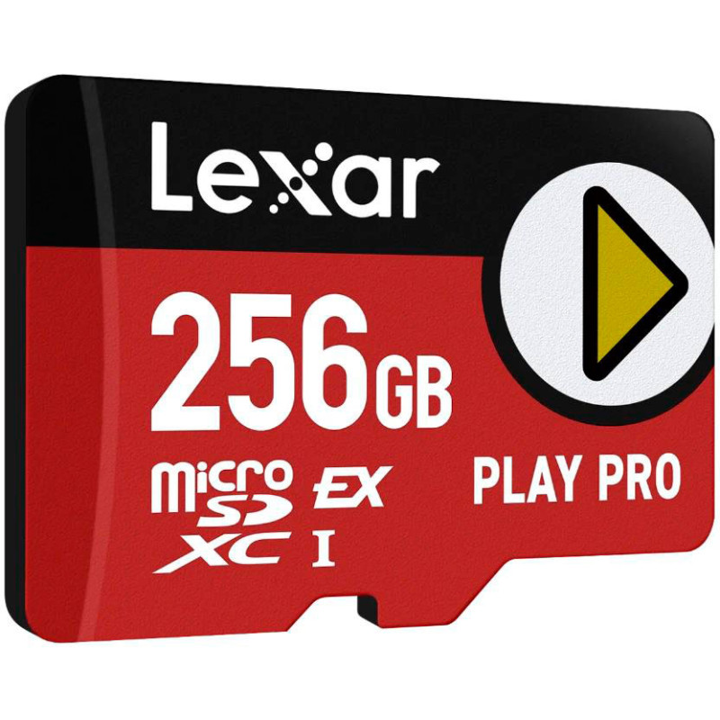 Карта памяти Lexar 256 GB microSDXC PLAY PRO Express (LMSXPS0256G-BNNNG)