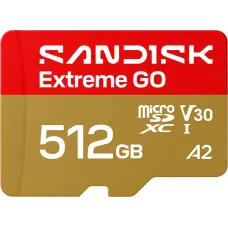 Карта памяти SanDisk 512 GB microSDXC Extreme GO (SDSQXGN-512G-GN6MN)
