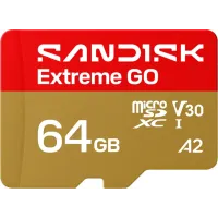 Карта пам'яті SanDisk 64 GB microSDXC Extreme Go (SDSQXGN-064G-GN6MN)