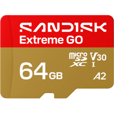 Карта пам'яті SanDisk 64 GB microSDXC Extreme Go (SDSQXGN-064G-GN6MN)