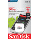 Карта памяти SanDisk 64GB microSD class 10 Ultra Light (SDSQUNR-064G-GN3MN)