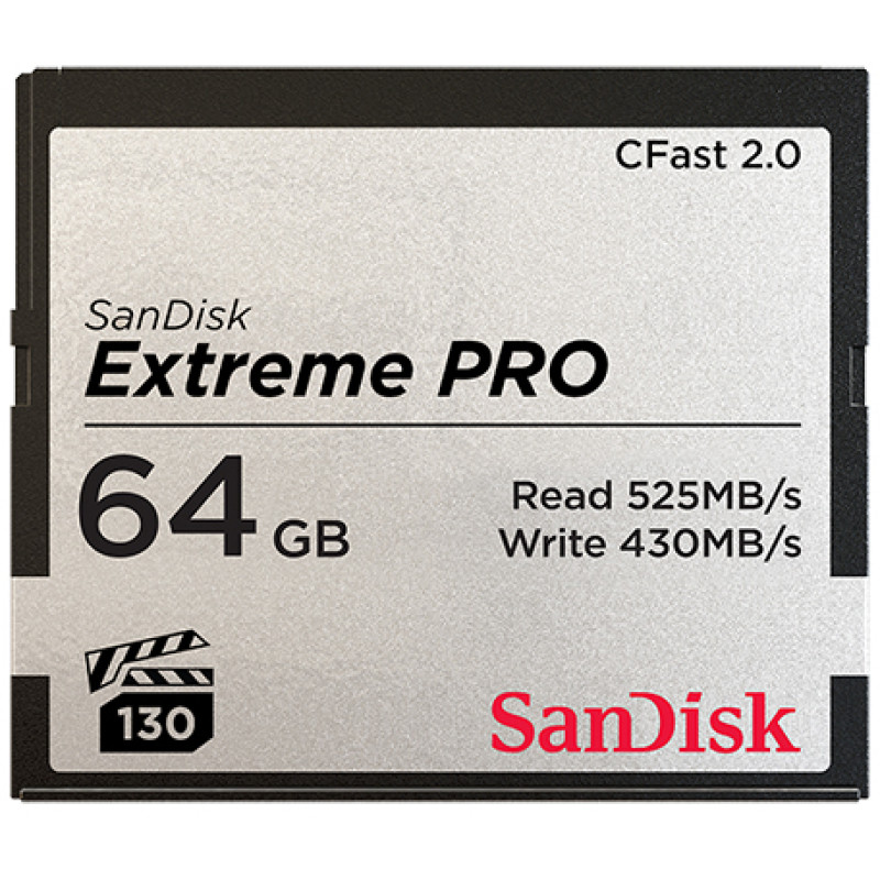SanDisk 64 GB Extreme Pro CFast 2.0 SDCFSP-064G-G46D