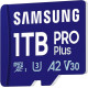 Samsung 1 TB MicroSDXC UHS-I Class 10 PRO Plus + Adapter (MB-MD1T0SA)