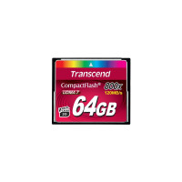 Карта пам'яті Transcend 64 GB 800X CompactFlash Card TS64GCF800