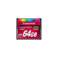 Карта пам'яті Transcend 64 GB 800X CompactFlash Card TS64GCF800