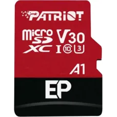 Карта памяти PATRIOT 1 TB MicroSDXC Class 10 UHS-I U3 + SD-adapter (PEF1TBEP31MCX)