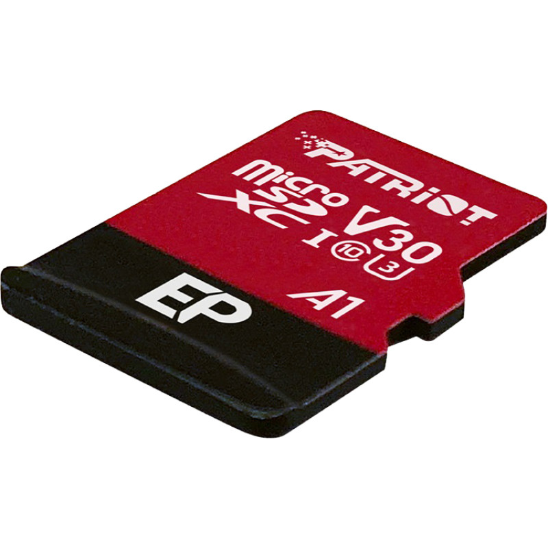 Карта пам'яті PATRIOT 1 TB MicroSDXC Class 10 UHS-I U3 + SD-adapter (PEF1TBEP31MCX)