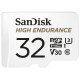 Карта пам'яті SanDisk 32 GB microSDHC High Endurance UHS-I U3 V30 + SD adapter SDSQQNR-032G-GN6IA