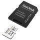 Карта пам'яті SanDisk 32 GB microSDHC High Endurance UHS-I U3 V30 + SD adapter SDSQQNR-032G-GN6IA